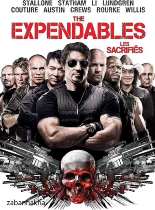 معرفی فیلم برای تقویت انگلیسی(Expendables)